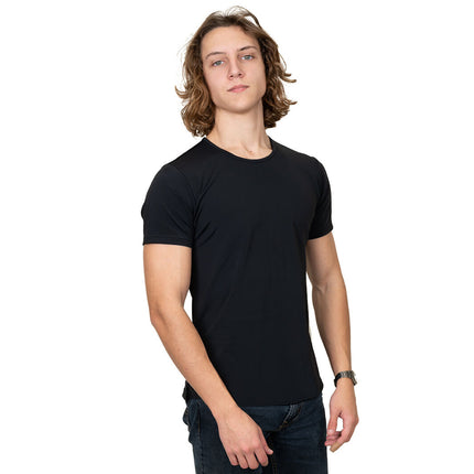 Tikima Caprera Shirt Black - black, stretchy grooming sweatshirt