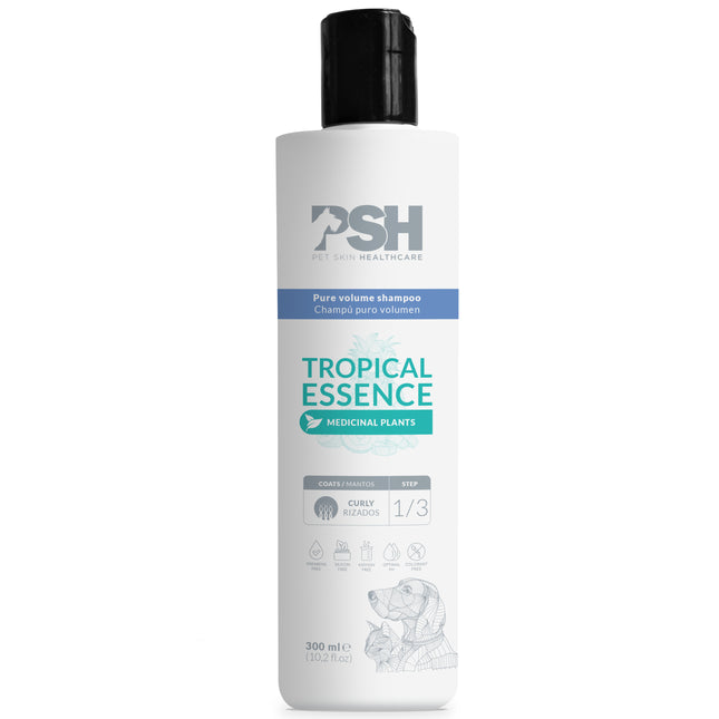 PSH Daily Beauty Tropical Essence Shampoo - shampoo for curly fur of dogs and cats, with plant extracts