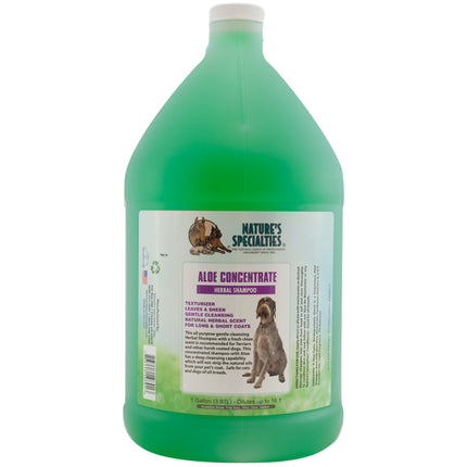 Nature's Specialties Aloe Concentrate Shampoo - texturizing shampoo for rough dog and cat fur, concentrate 1:16