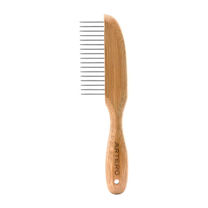 Artero Nature Wide Pin Comb - bamboo comb with wide tooth spacing