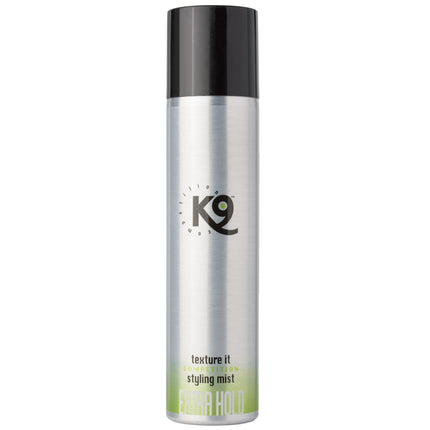 K9 Competition Texture It Styling Mist Extra Hold - strong hold spray for dog fur