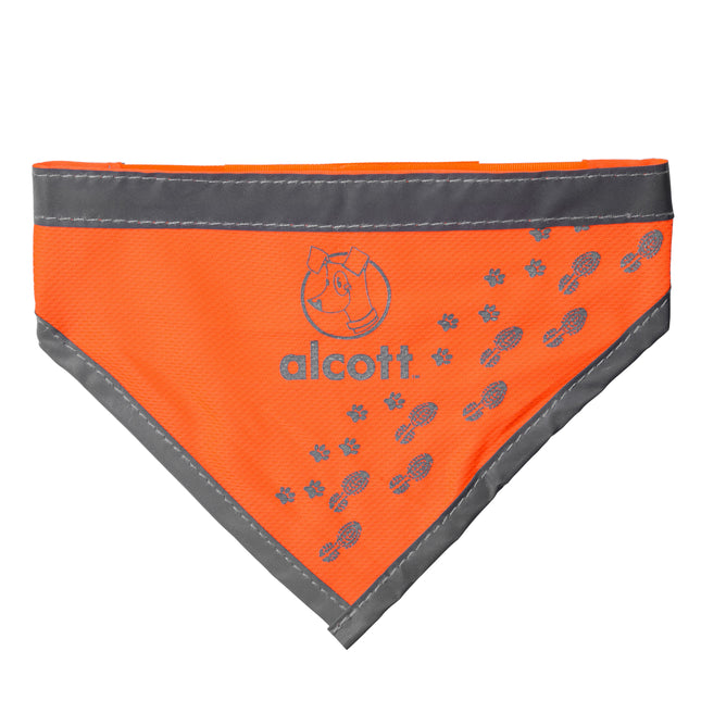 Alcott Visibility Dog Bandana Neon - reflective bandana for dogs