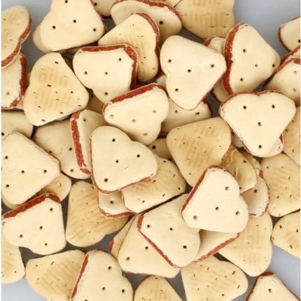 Flamingo Crunch Biscuits Sandwich Hearts - delicious cookies for dogs