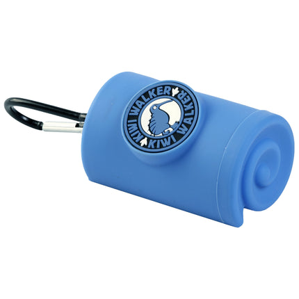 Kiwi Walker Waste Bag Holder - silicone container for dog waste bags