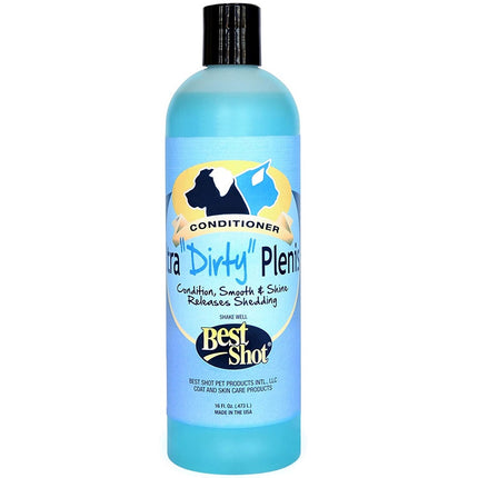 Best Shot Ultra Dirty Plenish Conditioner - professional, multifunctional conditioner for removing tangles, undercoat, and deodorizing, concentrate 1:7