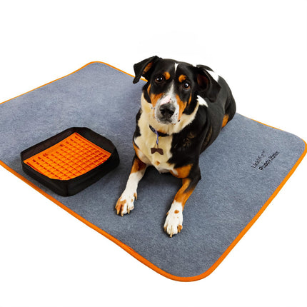 LickiMat Puppy Station - dog training mat with fabric frame for LickiMat