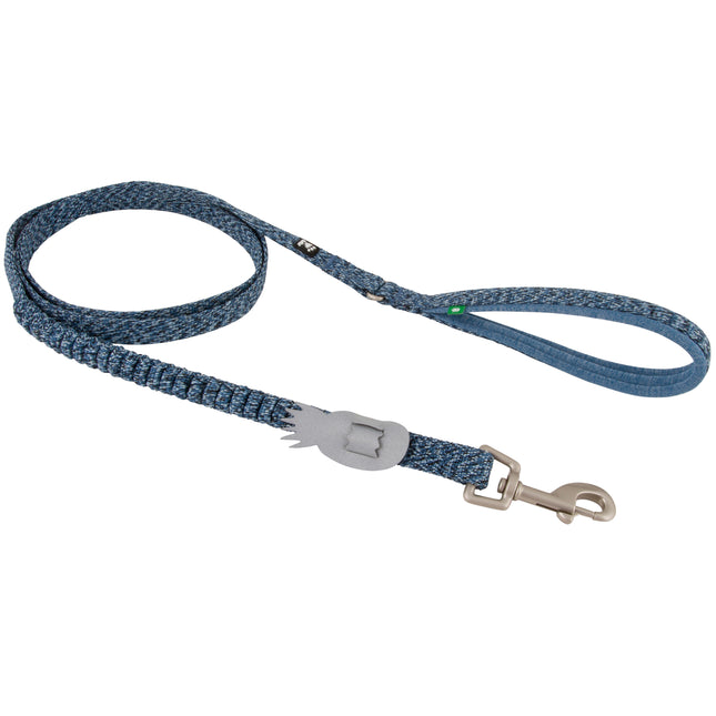 Hurtta Razzle Dazzle Spring Leash Blackberry - cushioned leash for puppies, with a soft handle