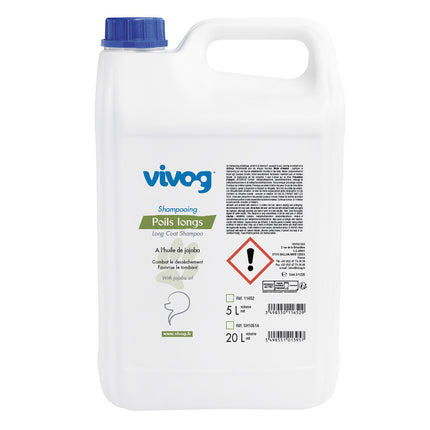 Vivog Long Hair Shampoo - shampoo for long-haired dogs, with jojoba oil