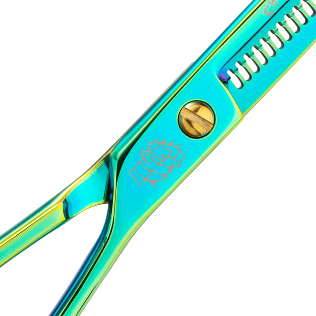 P&W Hulk Double Thinning - double-sided thinning shears with precise micro-grinding, 30 teeth