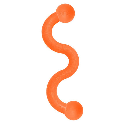 KONG Ogee Stick L - Curved Fetch Toy for Dogs, Floating