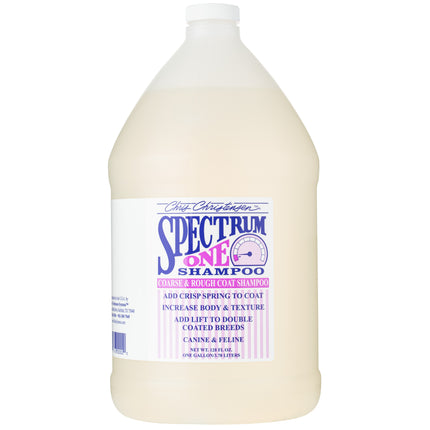 Chris Christensen Spectrum One Shampoo - rebuilding shampoo for dogs and cats with stiff and coarse hair, concentrate 1:8