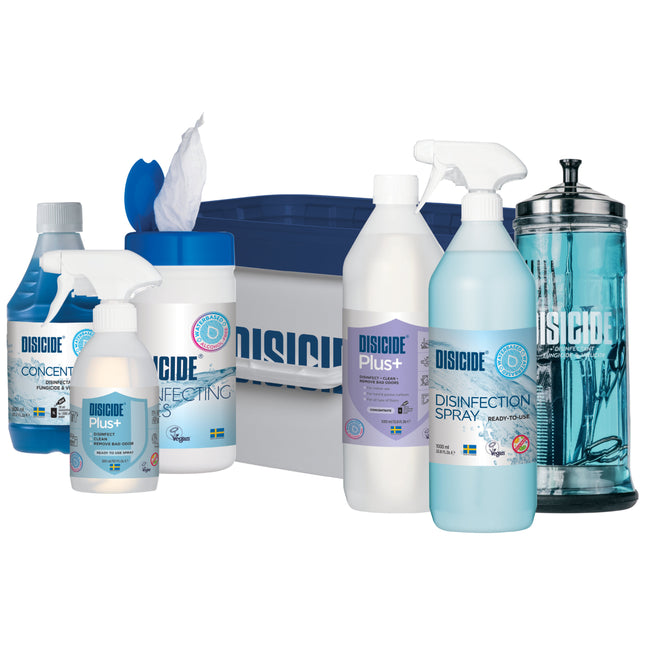 Disicide Start Set - professional set of products and accessories for disinfecting surfaces and tools