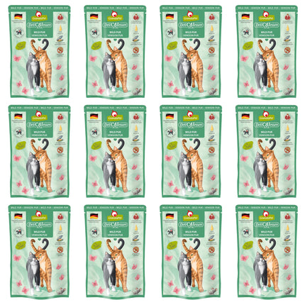 GranataPet DeliCatessen Venison Pur - grain-free wet food with venison, pouches for cats